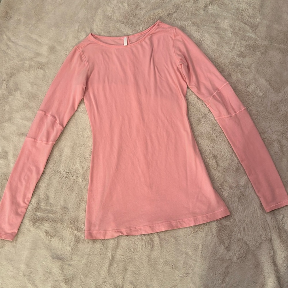 lululemon Pima Cotton long sleeve - size 4